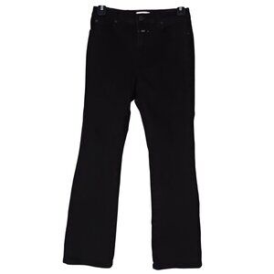 Closed Rose Jeans in Black, Size‎ 24, Cropped Hem w/ Slightly Flared Leg